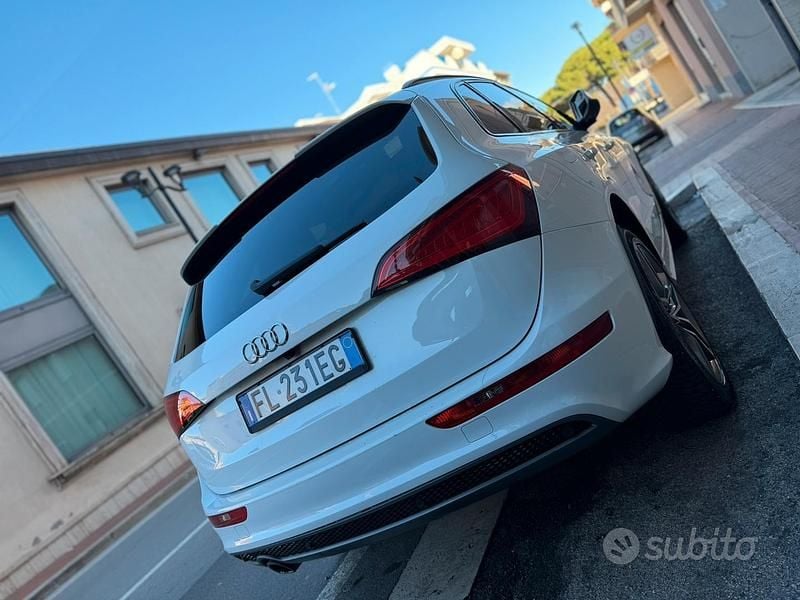 Usata Audi Q5 Advanced Plus 177 CV (130 kW) 2014 Bianco SUV