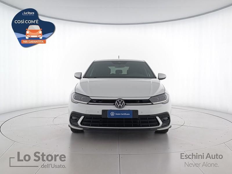 Usata VW Polo R-line 95 CV (69 kW) 2023 Pure white Utilitaria