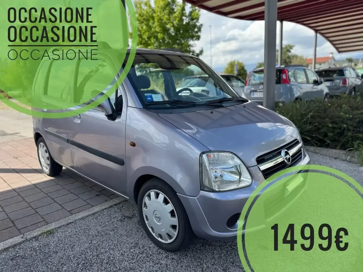Usata Opel Agila Njoy 69 CV (50 kW) 2004 Grigio Monovolume