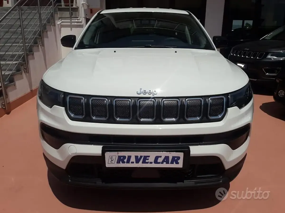 Usata Jeep Compass Longitude 131 CV (96 kW) 2022 Bianco SUV