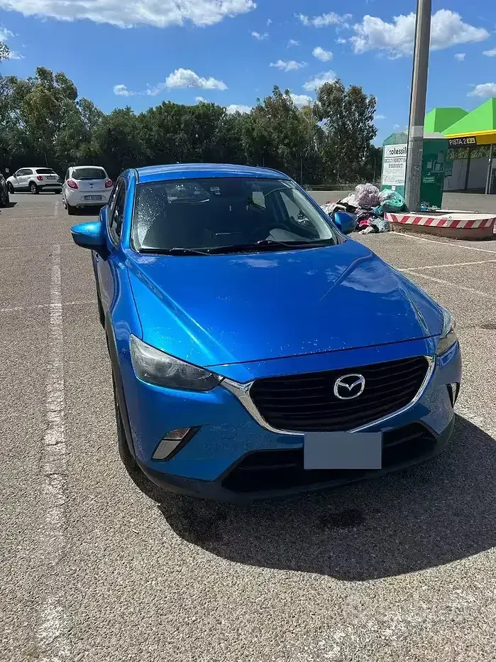 Usata Mazda CX-3 105 CV (77 kW) 2015 Blu SUV