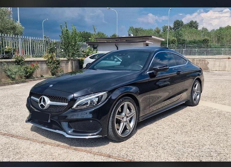 Nero Usata 2017 Mercedes C220 Premium Plus Coupé | 24.900 € (Cara) - Immagine 1/4