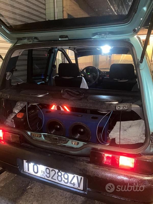 Occasion Fiat Cinquecento 1995 Vert Citadine
