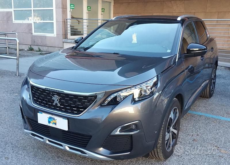 Usata Peugeot 3008 GT-line 120 CV (88 kW) 2017 Grigio Berlina