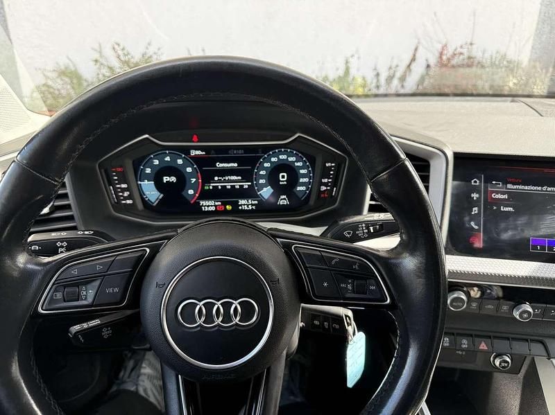 Usata Audi A1 Sportback S-Line 95 CV (69 kW) 2021 Nero Utilitaria