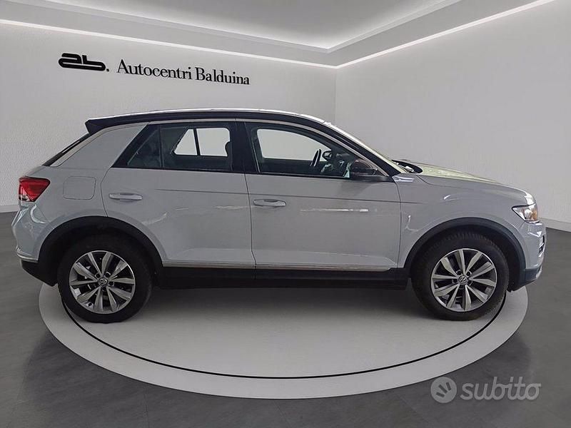 Usata VW T-Roc Style 150 CV (110 kW) 2018 Bianco SUV
