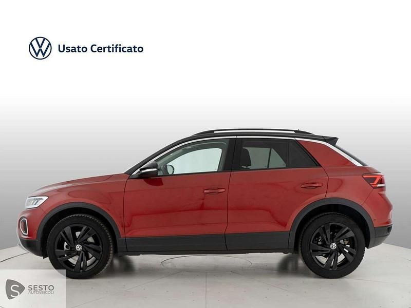Usata VW T-Roc Life 150 CV (110 kW) 2025 Rosso SUV