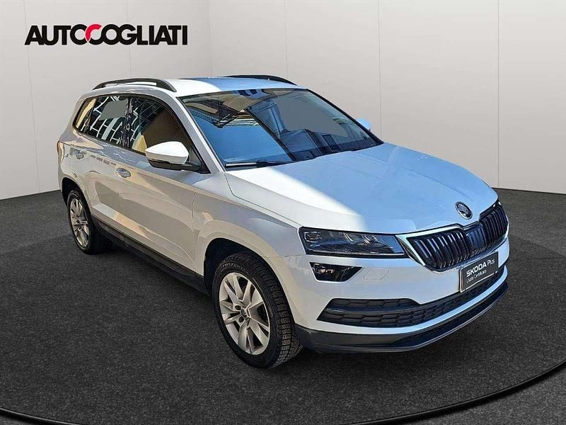 Usata Skoda Karoq Executive 116 CV (85 kW) 2020 Bianco SUV