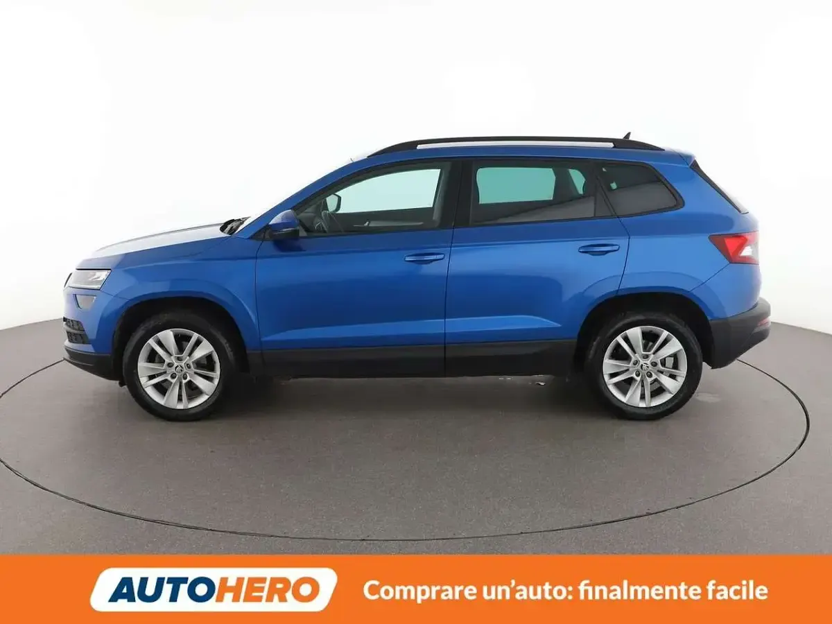 Usata Skoda Karoq 150 CV (110 kW) 2021 Blu/azzurro SUV