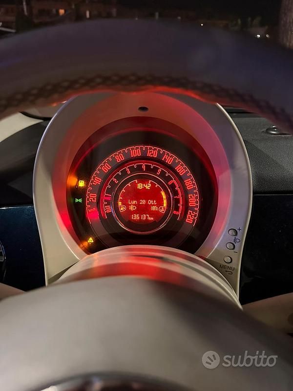 Usata Fiat 500 2014 Blu Utilitaria