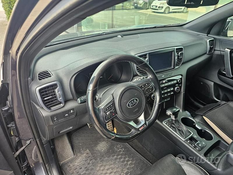 Usata Kia Sportage GT-Line 141 CV (103 kW) 2017 Grigio SUV