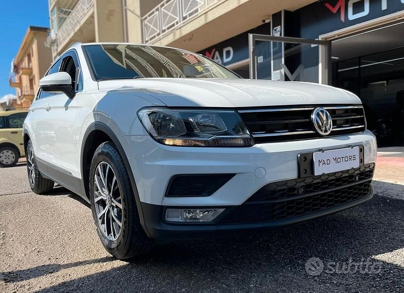 Usata VW Tiguan Business 150 CV (110 kW) 2017 Bianco SUV