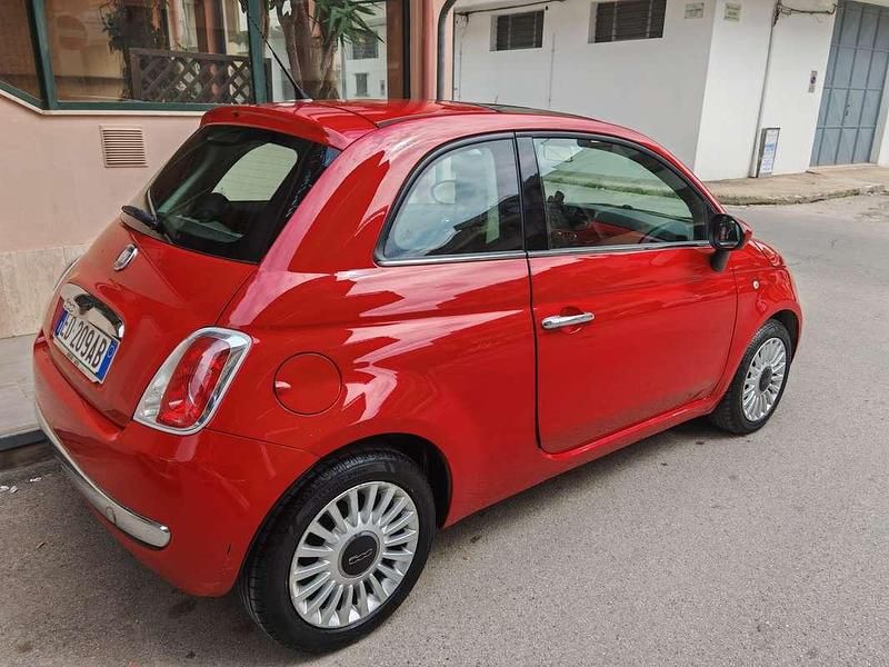 Usata Fiat 500 Lounge 69 CV (50 kW) 2010 Rosso Berlina