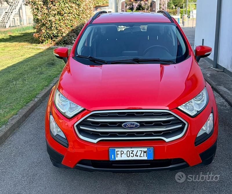Usata Ford Ecosport S 100 CV (73 kW) 2018 Rosso SUV