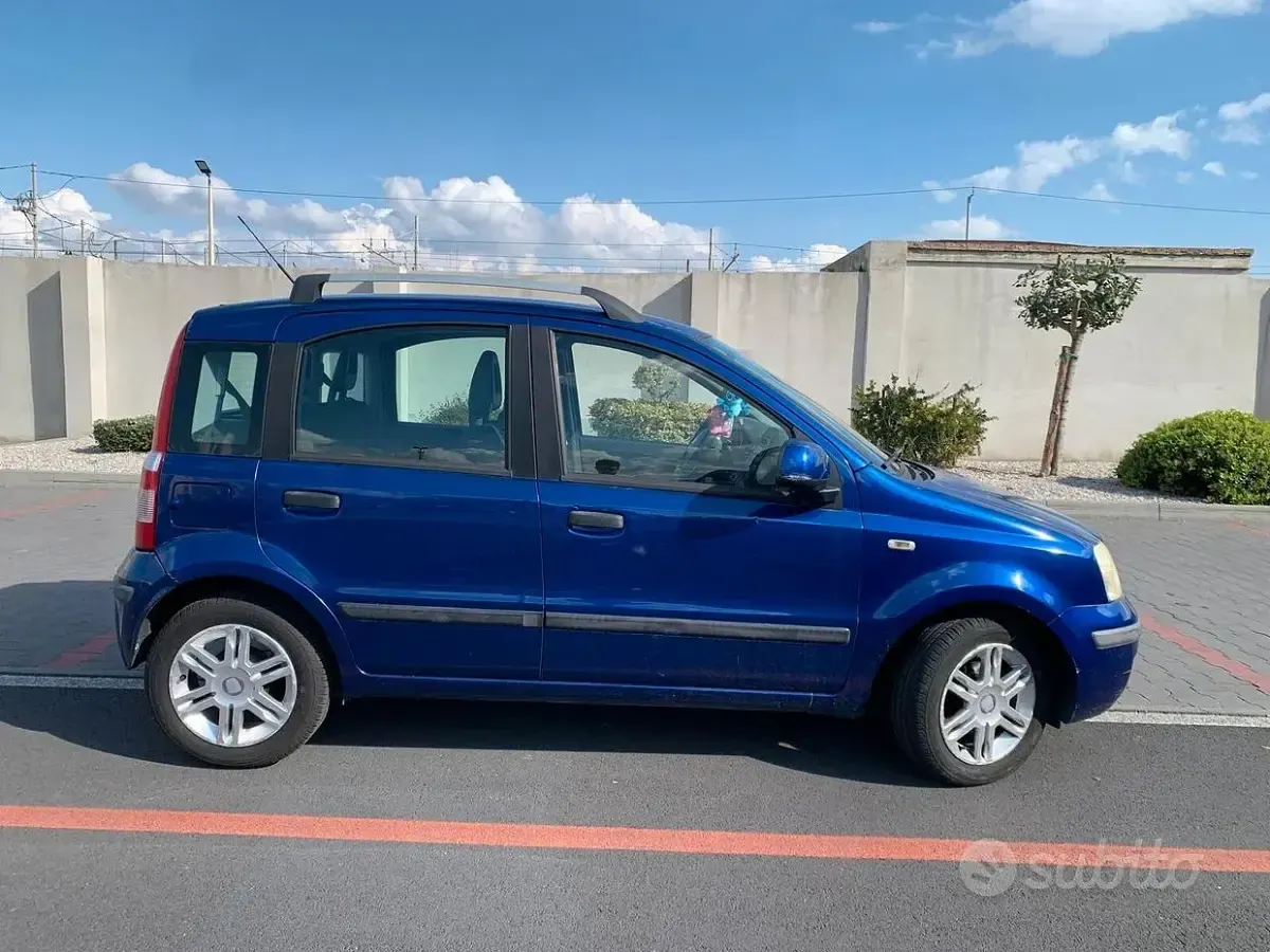 Usata Fiat Panda Dynamic 69 CV (50 kW) 2010 Blu Utilitaria