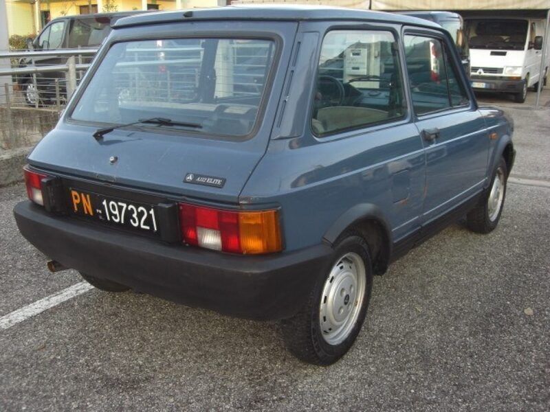 Usata Autobianchi A112 48 CV (35 kW) 1984 Azzurro Utilitaria