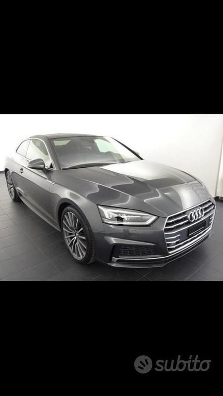 Usata Audi A5 S-Line 190 CV (139 kW) 2019 Grigio Coupé