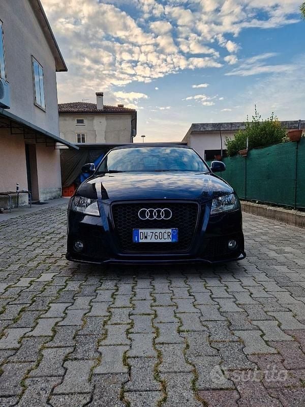 Usata Audi A3 Cabriolet 140 CV (102 kW) 2009 Blu Cabrio