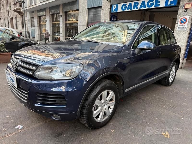 Usata VW Touareg 240 CV (176 kW) 2010 Blu SUV
