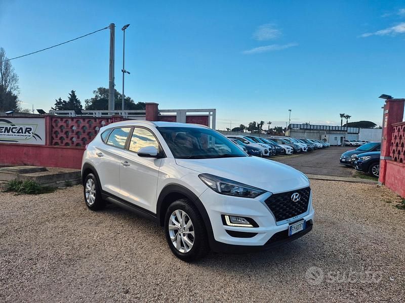 Usata Hyundai Tucson 115 CV (84 kW) 2019 Bianco SUV