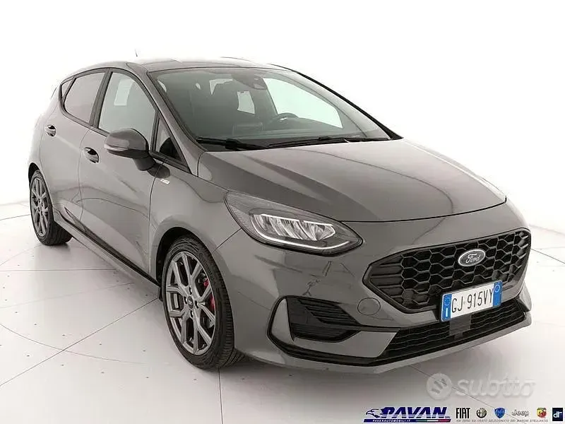 Usata Ford Fiesta ST-Line 125 CV (91 kW) 2022 Grigio Utilitaria