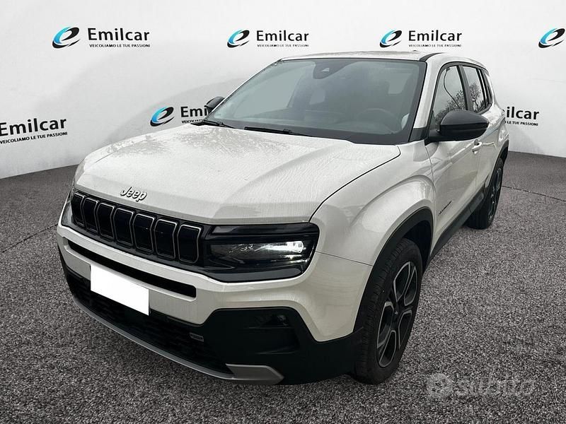 Usata Jeep Avenger 100 CV (73 kW) 2024 Bianco SUV