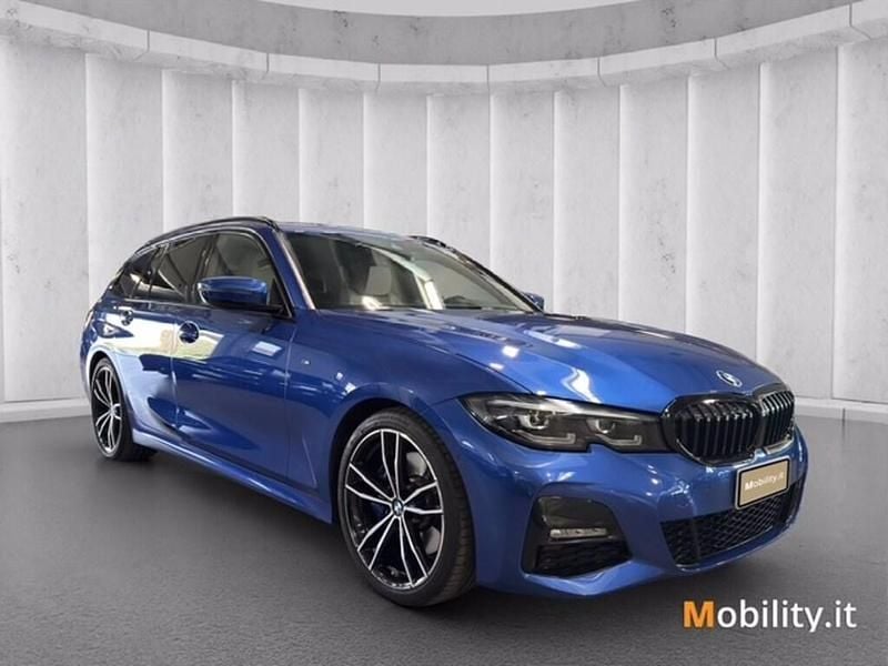 Usata BMW 320 M Sport 190 CV (139 kW) 2021 Blu Station wagon