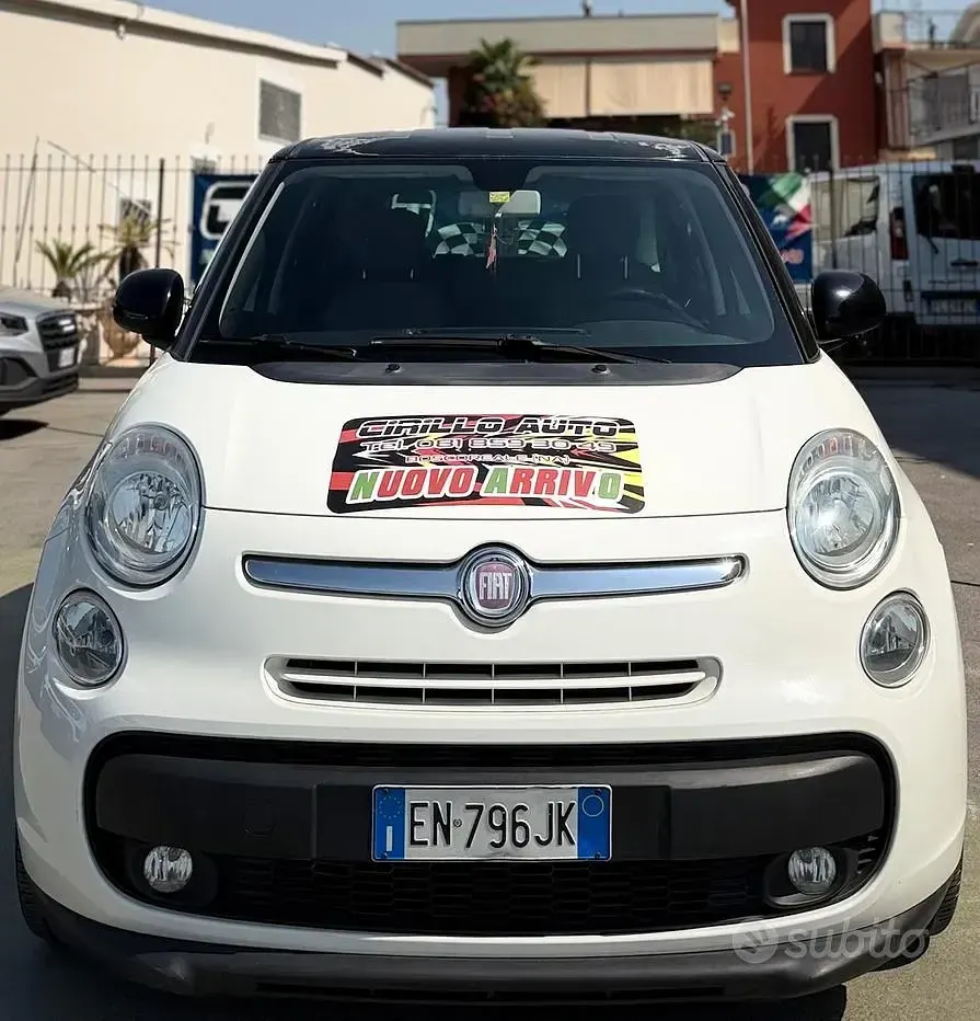 Usata Fiat 500L Pop 95 CV (69 kW) 2012 Bianco Monovolume