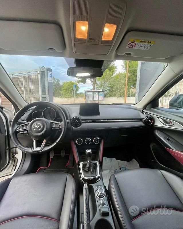 Usata Mazda CX-3 105 CV (77 kW) 2017 Bianco SUV
