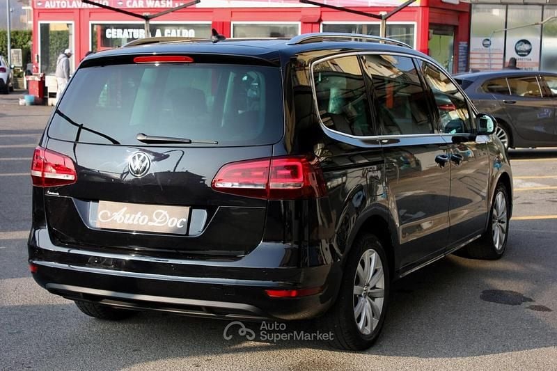 Usata VW Sharan Allstar 184 CV (135 kW) 2017 Nero Monovolume