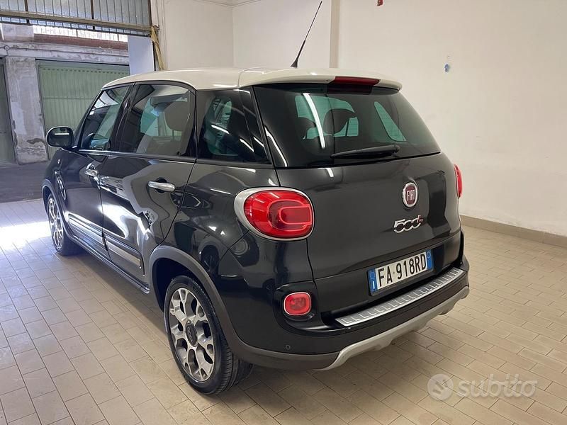 Usata Fiat 500L Trekking 120 CV (88 kW) 2015 Grigio Monovolume