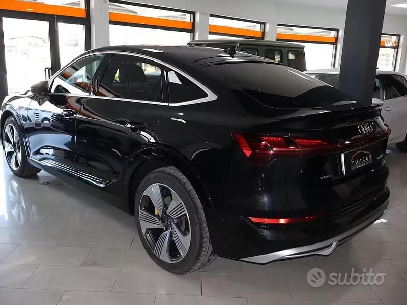 Usata Audi e-tron S-Line 158 kW (215 CV) 2020 Nero SUV