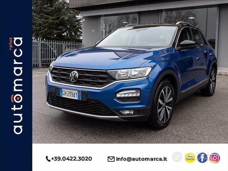 Usata VW T-Roc Style 150 CV (110 kW) 2021 Blu SUV