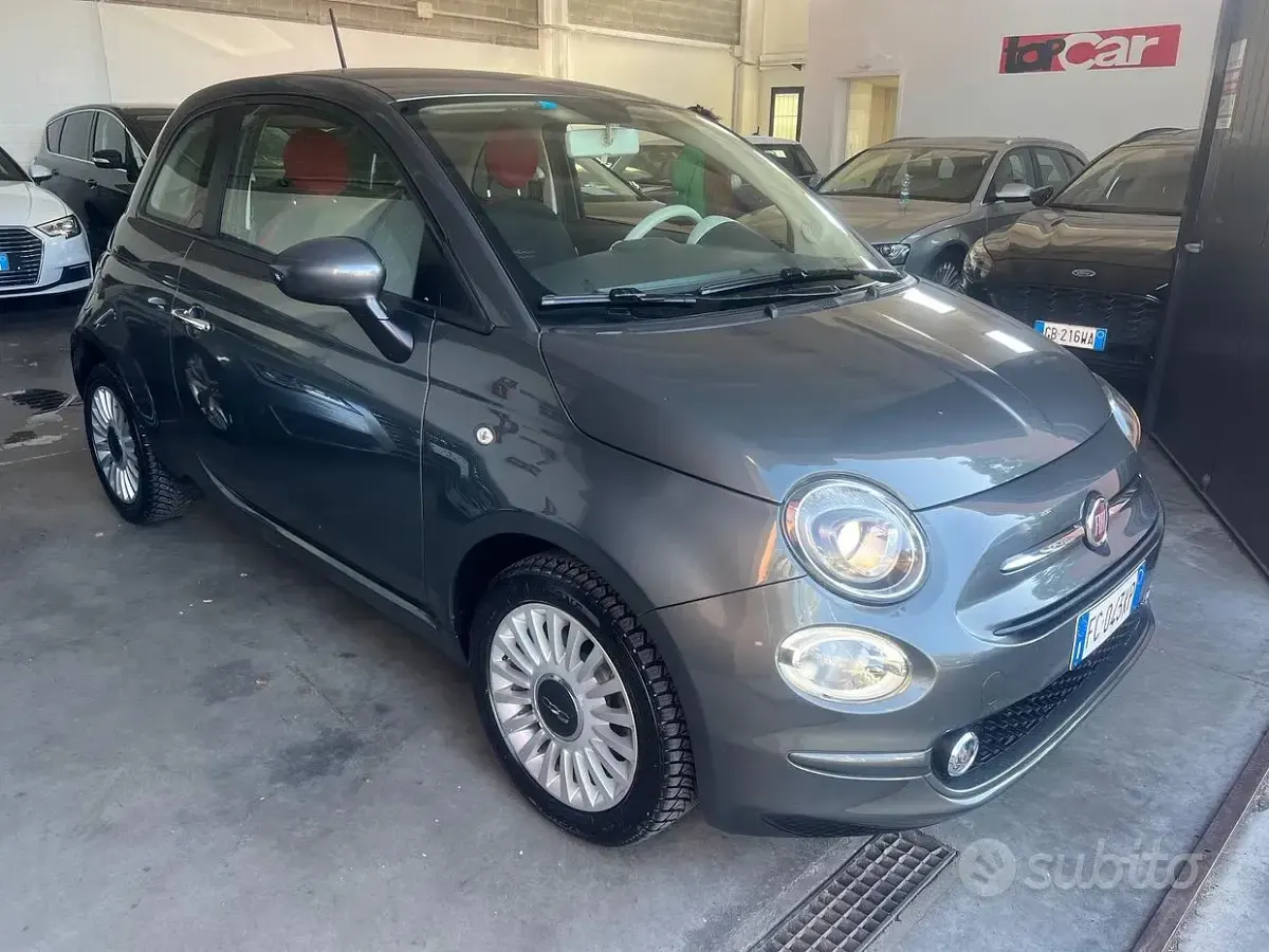 Usata Fiat 500 69 CV (50 kW) 2016 Grigio Utilitaria