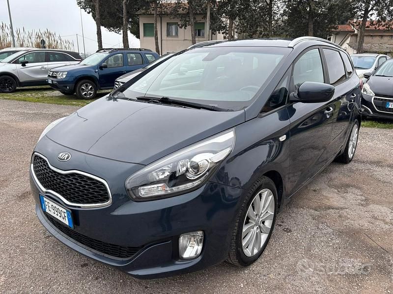 Usata Kia Carens 115 CV (84 kW) 2016 Nero Monovolume