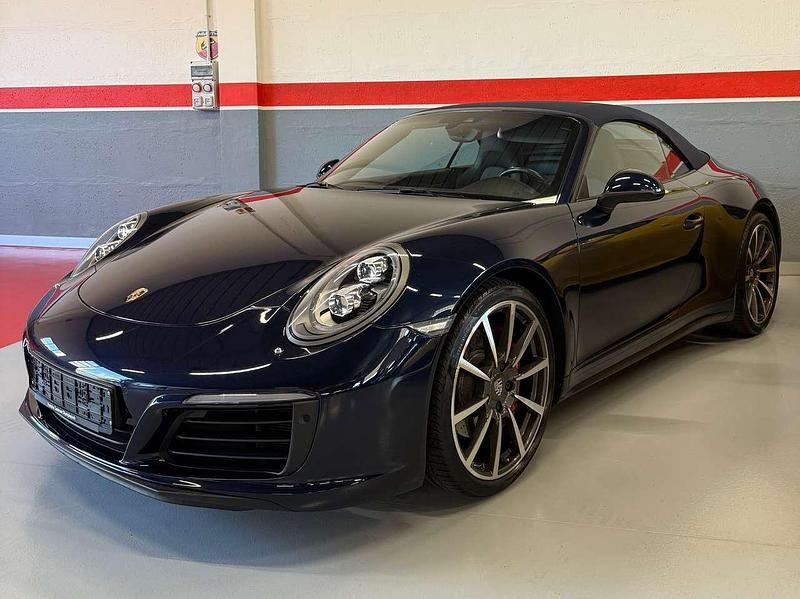 Usata Porsche 911 Carrera 4S Cabriolet 420 CV (308 kW) 2016 Blu/azzurro Cabrio