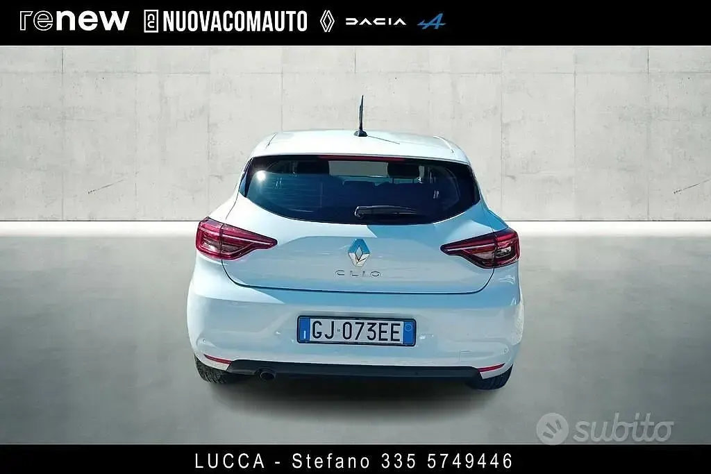 Usata Renault Clio V Zen 101 CV (74 kW) 2022 Bianco ghiaccio Berlina