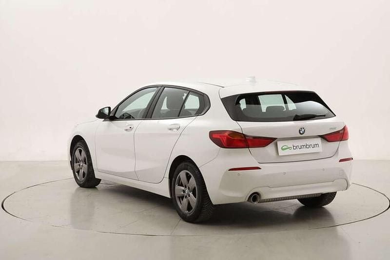Usata BMW 118 Advantage 140 CV (102 kW) 2020 Bianco Utilitaria
