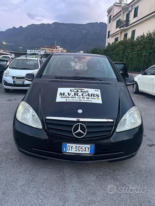Usata Mercedes A150 Avantgarde 95 CV (69 kW) 2009 Nero Berlina