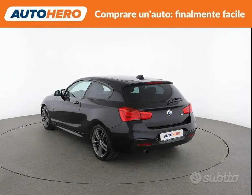 Usata BMW 118 M Sport 136 CV (100 kW) 2017 Nero Utilitaria
