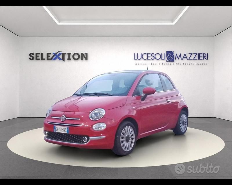 Usata Fiat 500 Dolcevita 69 CV (50 kW) 2024 Rosso Cabrio