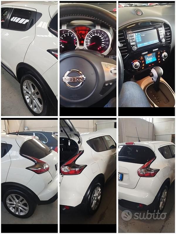 Bianco Usata 2015 Nissan Juke N-Connecta SUV | 11.000 € (Buon prezzo) - Immagine 1/4
