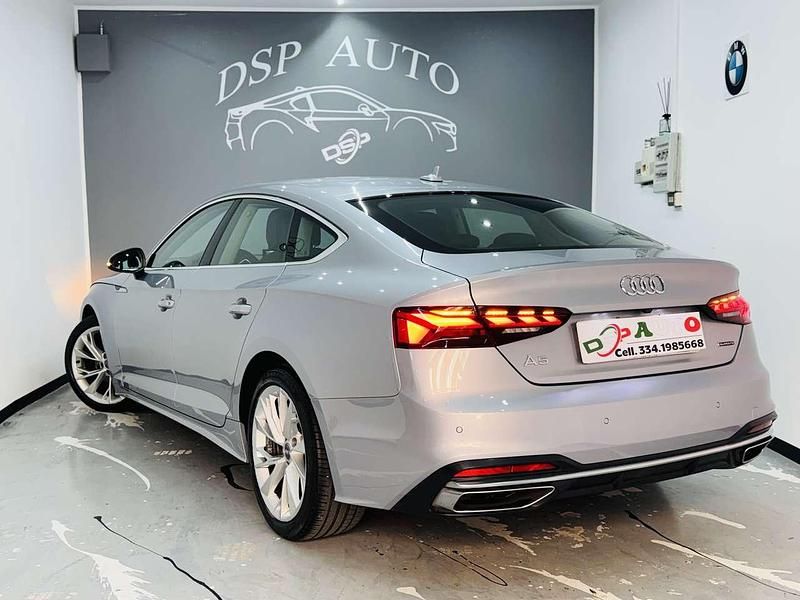 Usata Audi A5 Sportback S-Line 231 CV (169 kW) 2020 Grigio Utilitaria