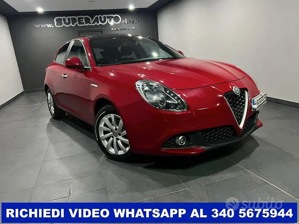 Usata Alfa Romeo Giulietta Super 120 CV (88 kW) 2018 Rosso Utilitaria