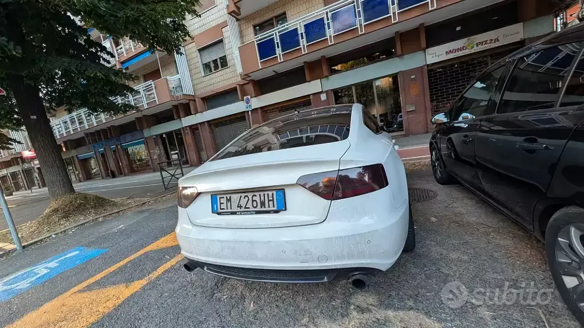Usata Audi A5 239 CV (175 kW) 2012 Bianco Coupé