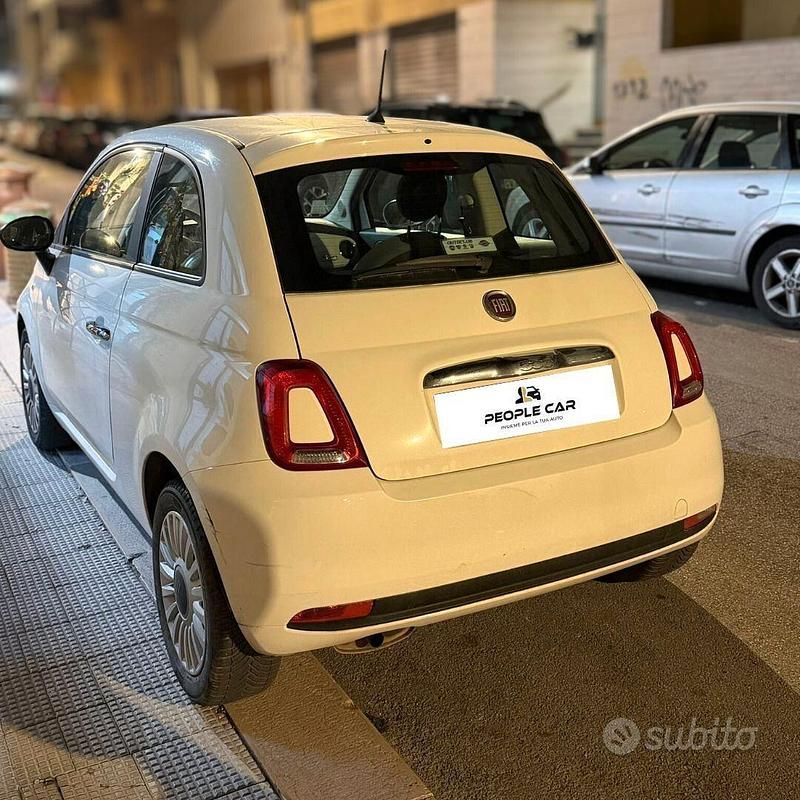 Usata Fiat 500 Lounge 69 CV (50 kW) 2017 Bianco Utilitaria