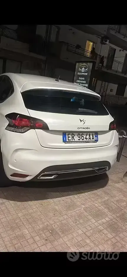 Usata DS Automobiles DS4 111 CV (81 kW) 2013 Grigio Berlina