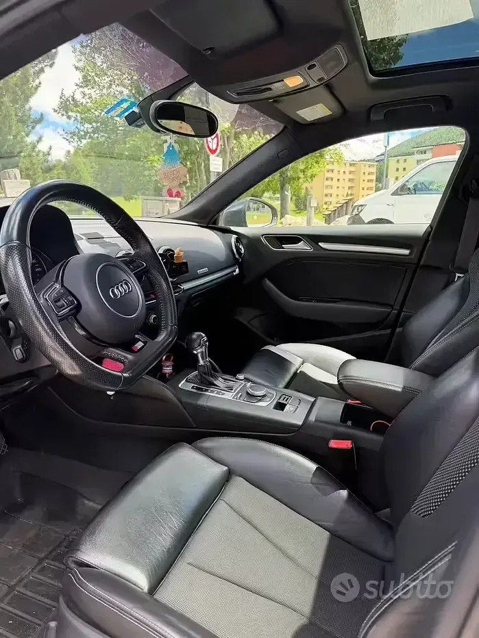 Usata Audi A3 Comfort 184 CV (135 kW) 2013 Grigio Berlina