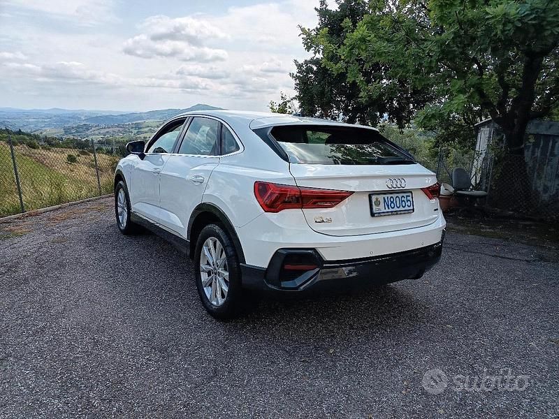 Usata Audi Q3 Sportback 190 CV (139 kW) 2020 Bianco SUV