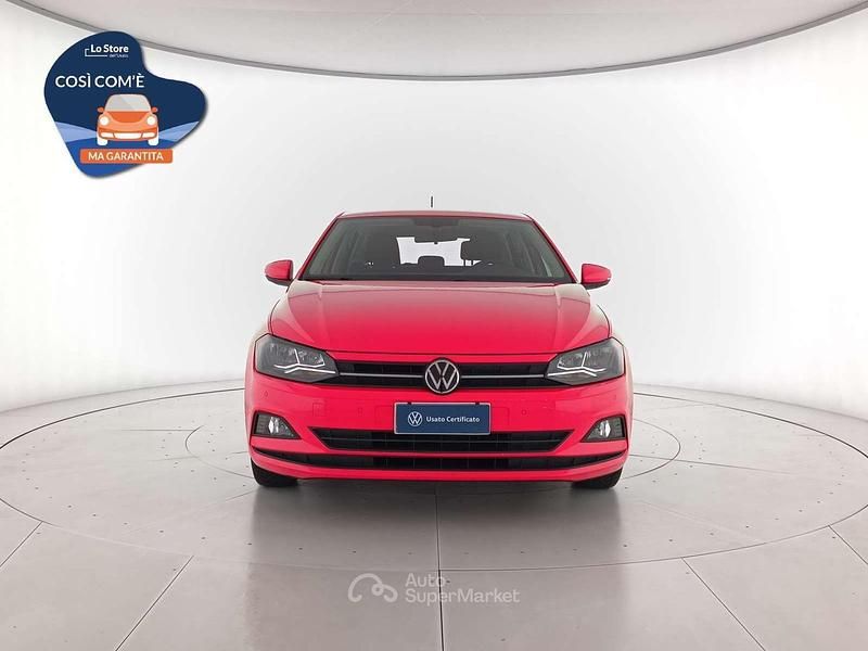 Usata VW Polo Comfortline 80 CV (58 kW) 2021 Rosso flash Berlina